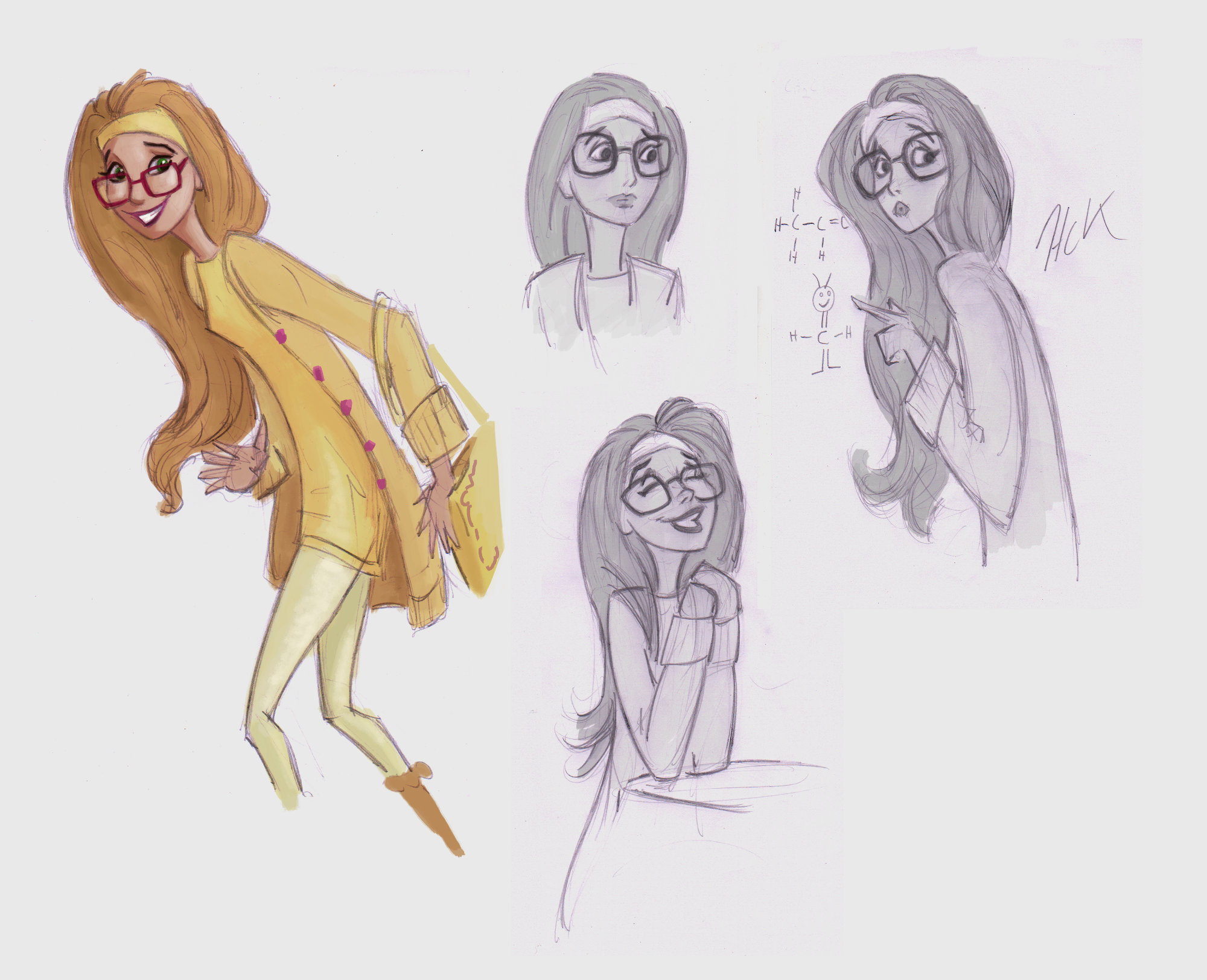 2000x1624 Big Hero 6 Images Honey Citron Sketches Hd Fond And - Big Hero 6 Sketches