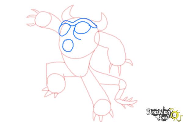 600x400 How To Draw Fredzilla From Big Hero 6 - Big Hero 6 Sketches