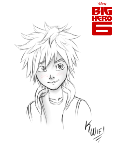 400x502 Big Hero 6 Hiro Sketch Anime By Kdtwifi - Big Hero 6 Sketches