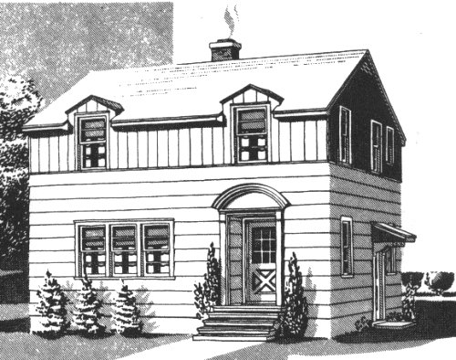500x394 F House Big - Big House Sketch