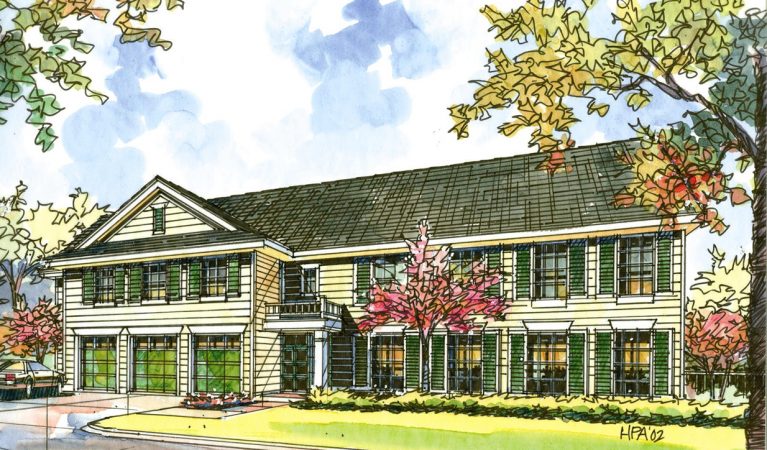 767x450 Signature Designs - Big House Sketch