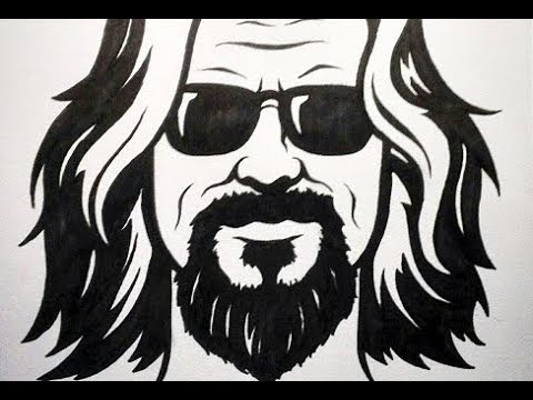 480x360 How To Draw The Dude - Big Lebowski Sketch