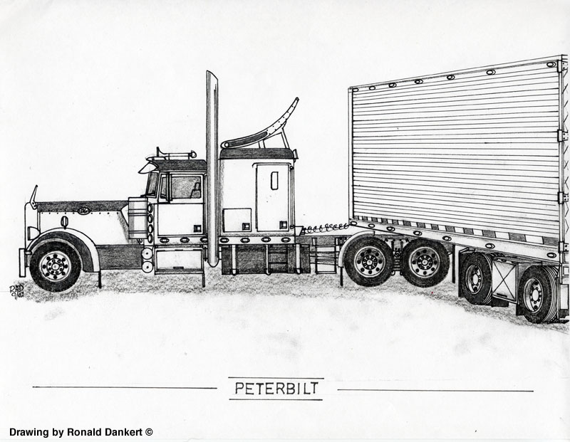 800x621 Ronald Dankert Truck Pictures - Big Rig Sketches