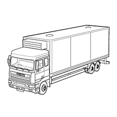 230x230 Top 25 Free Printable Truck Coloring Pages Online - Big Rig Sketches