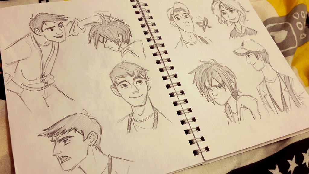 1024x576 Big Hero 6 Sketches By Chitandakillumeen - Big Sketches