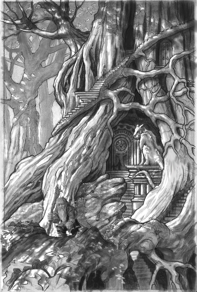 676x1000 Big Tree Sketch Drawn Today - Big Sketches