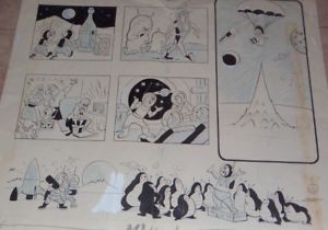 300x210 Oscar Blotta Original Art Double Big - Big Sketches