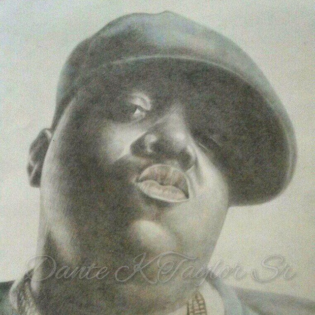 640x640 Biggie Smalls - Biggie Sketch