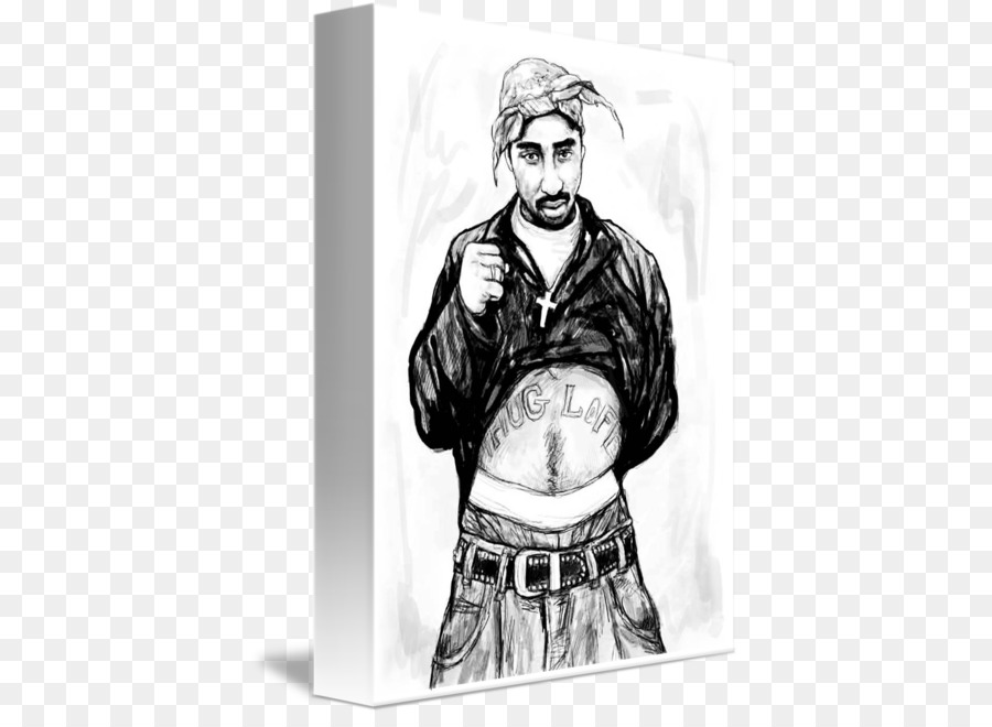 900x660 Tupac Shakur Biggie Amp Tupac Black And White Drawing Sketch - Biggie Sketch