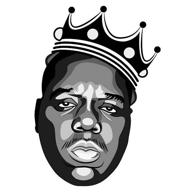 640x640 Respect For The King. Biggie Smalls. My Life - Biggie Smalls Sketch