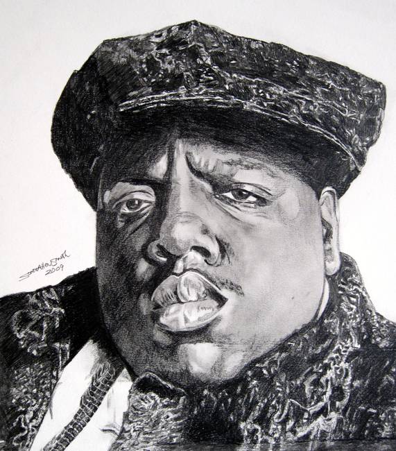 571x650 Stunning Biggie Smalls Artwork For Sale On Fine Art Prints - Biggie Smalls Sketch
