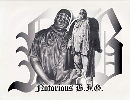 425x329 Notorious B.i.g. Original Sketch Prints - Biggie Smalls Sketch