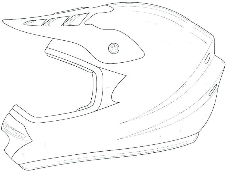 Bike Helmet Sketch at Explore collection of Bike