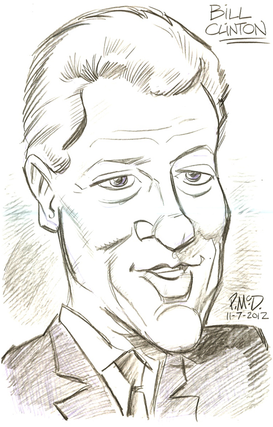 Bill Clinton Sketch at Explore collection of Bill