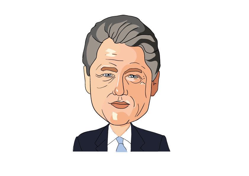 Bill Clinton Sketch at Explore collection of Bill