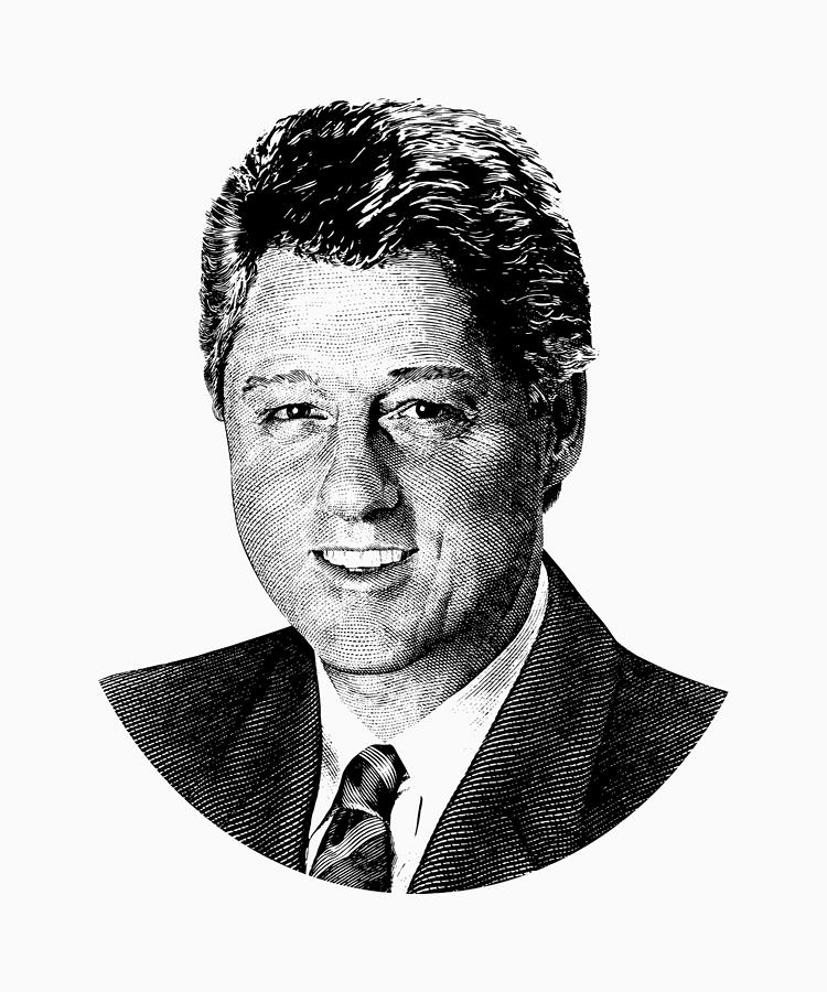 Bill Clinton Sketch at Explore collection of Bill