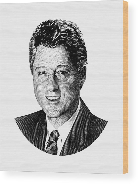 556x740 President Bill Clinton Graphic - Bill Clinton Sketch