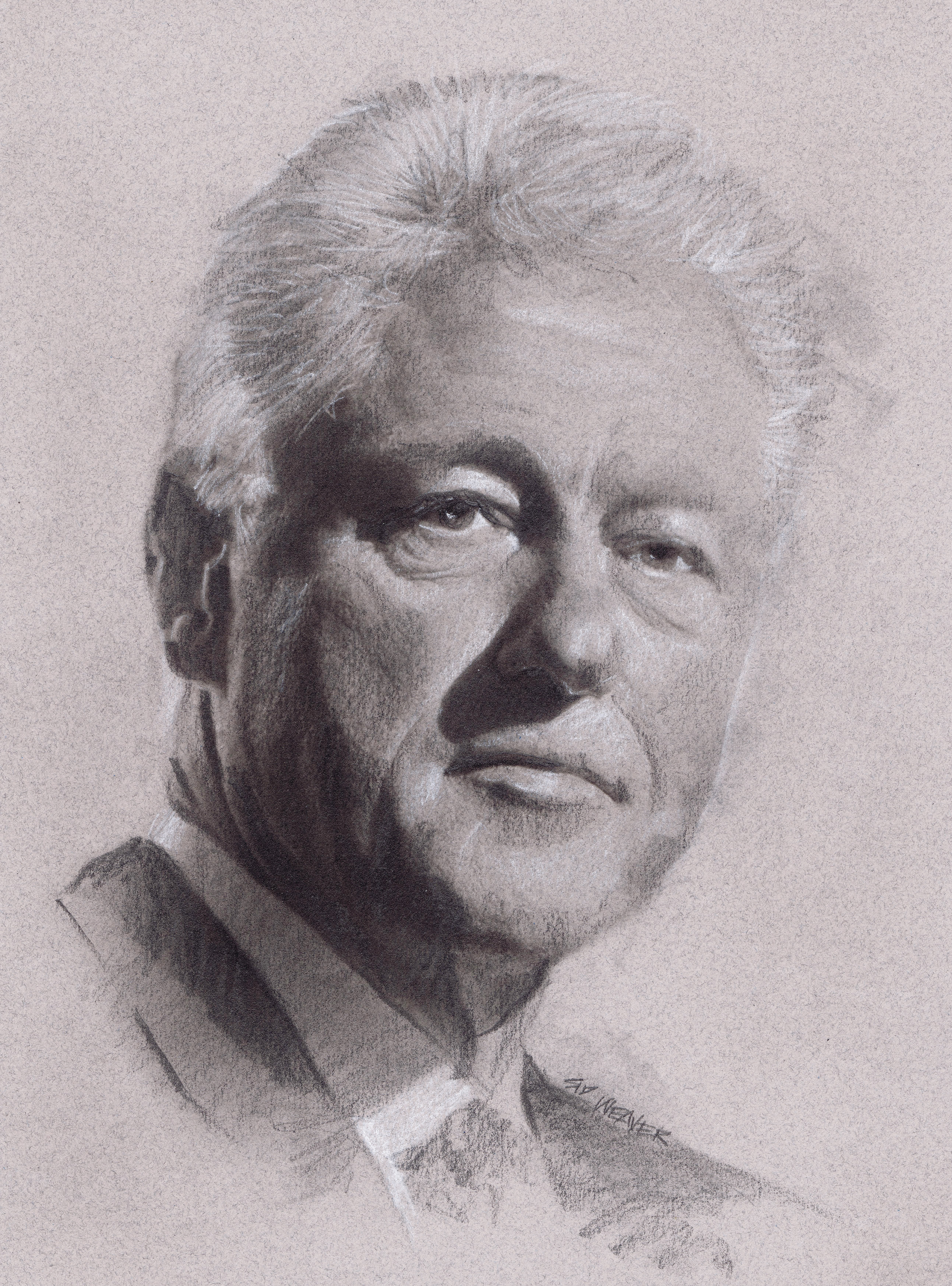 Bill Clinton Sketch at Explore collection of Bill