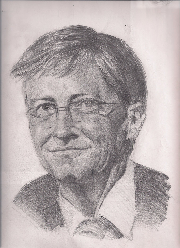 Bill Gates Sketch at Explore collection of Bill