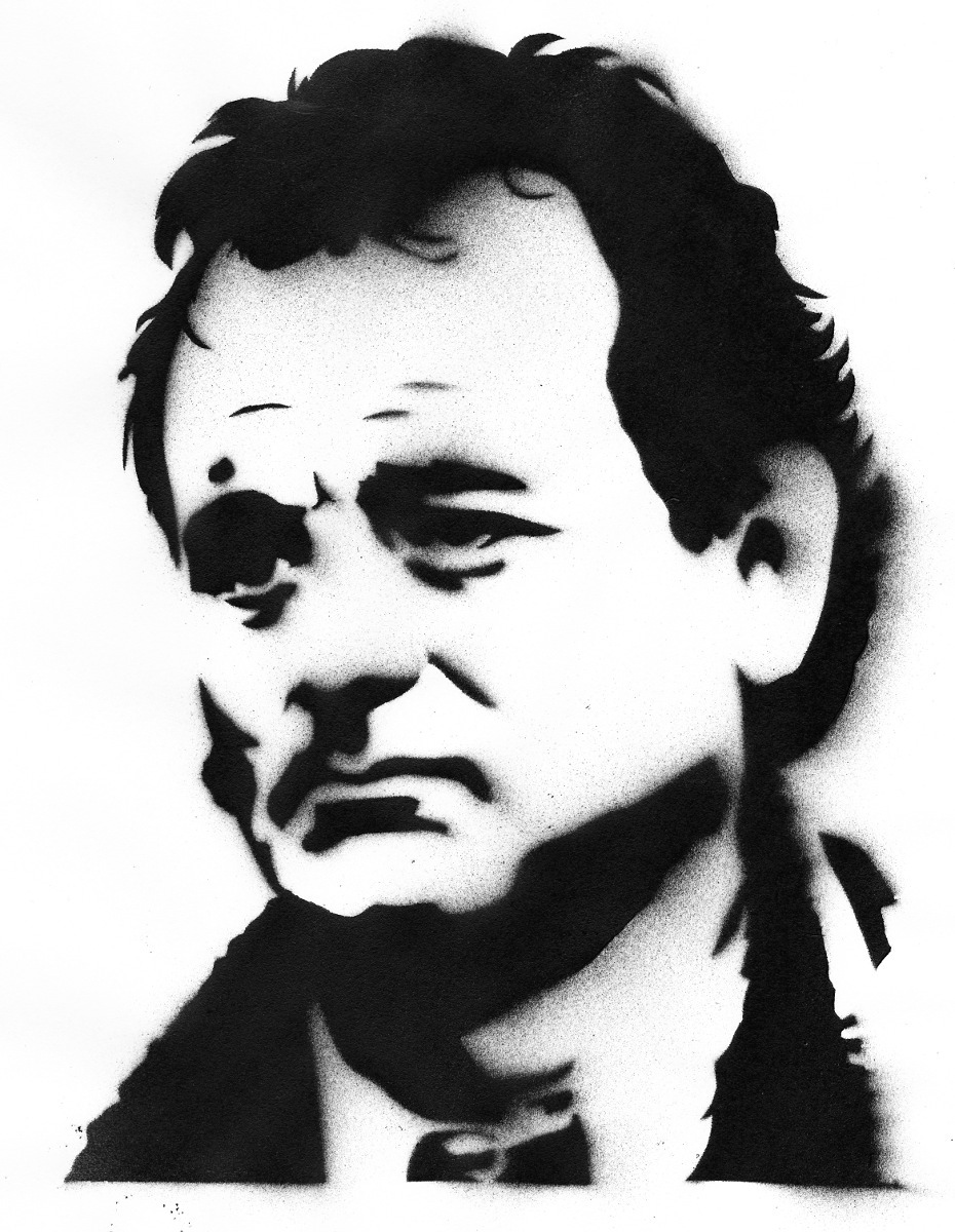 930x1200 Bill Murray Can A Painting Save A Life By Techgnotic - Bill Murray Sketch