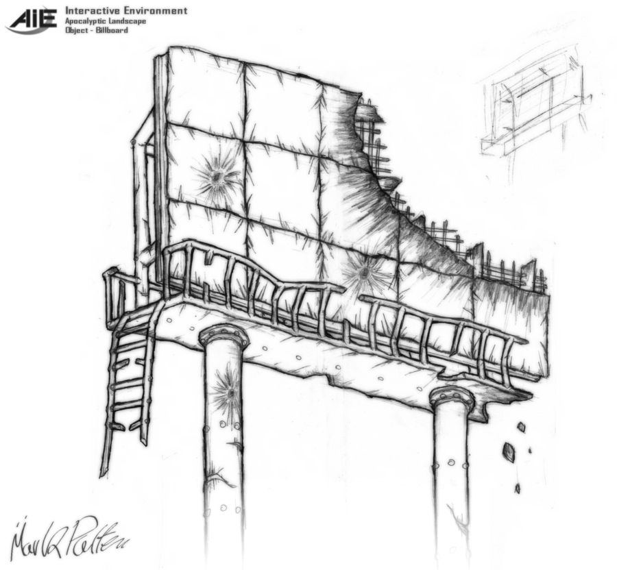 900x832 Aie - Billboard Sketch