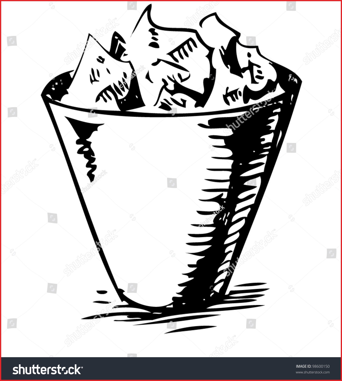 1436x1600 Trash Drawing 164377 Trash Bin Hand Drawing Sketch Vector - Bin Sketch