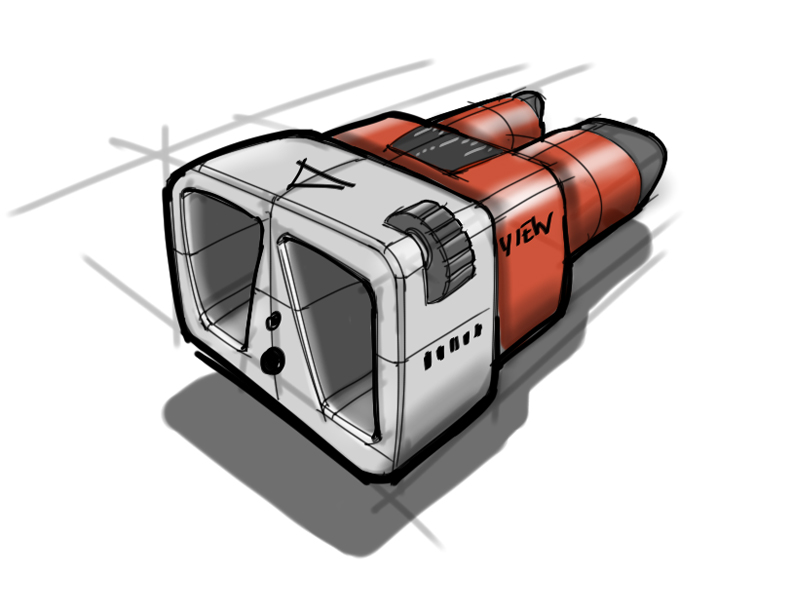 792x612 Sketch A Day Sketch A Day - Binoculars Sketch