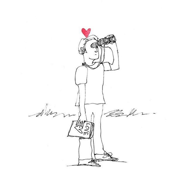 640x640 The Secret Life Of Love. Day - Binoculars Sketch