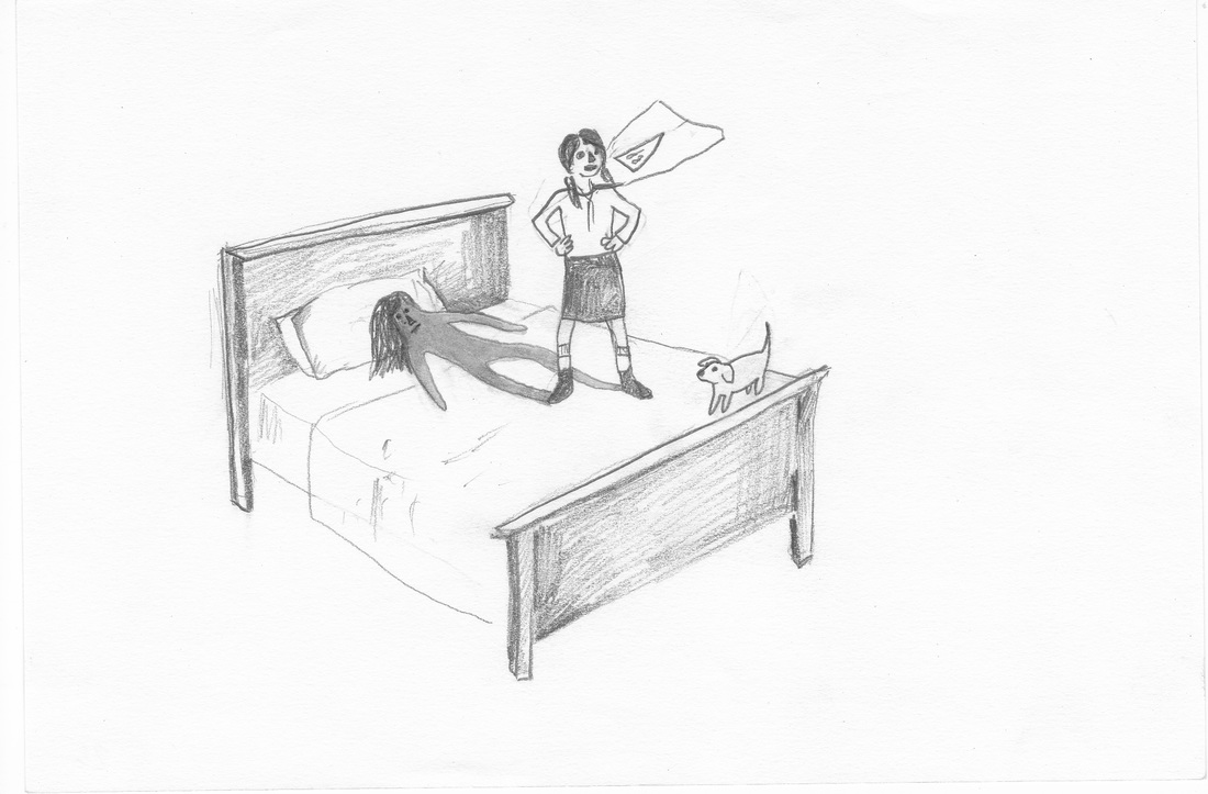 1100x723 Who Is Bipolar Girl - Bipolar Sketch