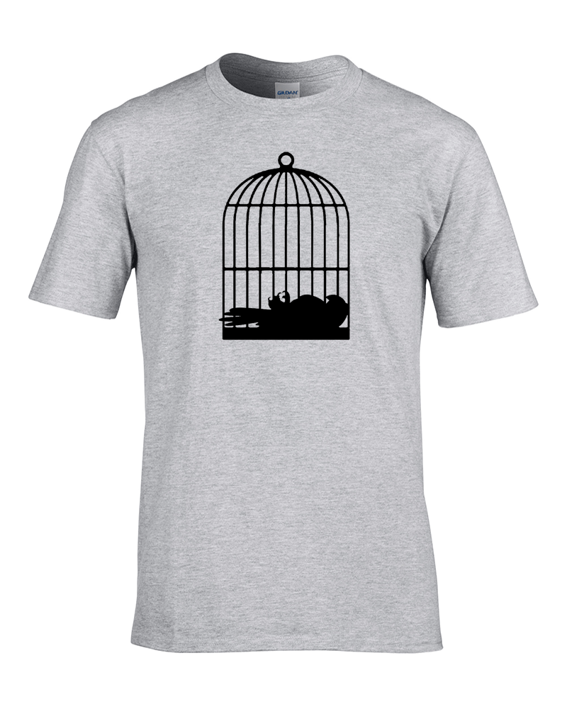 800x1001 Dead Parrot In A Bird Cage - Bird Cage Sketch