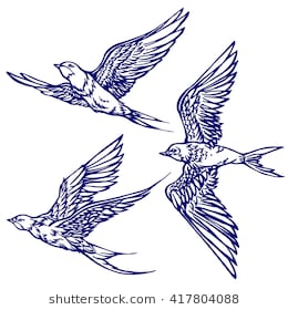 260x280 Gallery Flying Bird Sketch, - Bird Sketch Easy