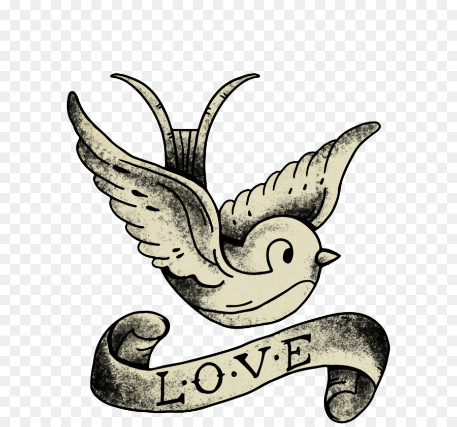 900x840 Tattoo Artist Drawing Old School (Tattoo) Sleeve Tattoo - Bird Sketch Tattoo