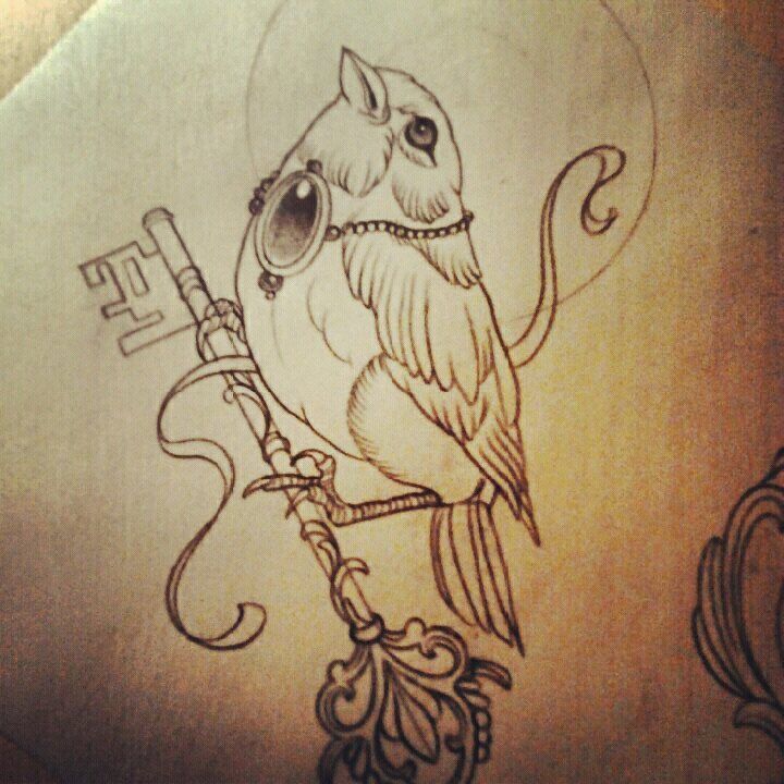 720x720 Beautiful Sketch Of Bird Tattoo! Drawings Tattoos - Bird Sketch Tattoo