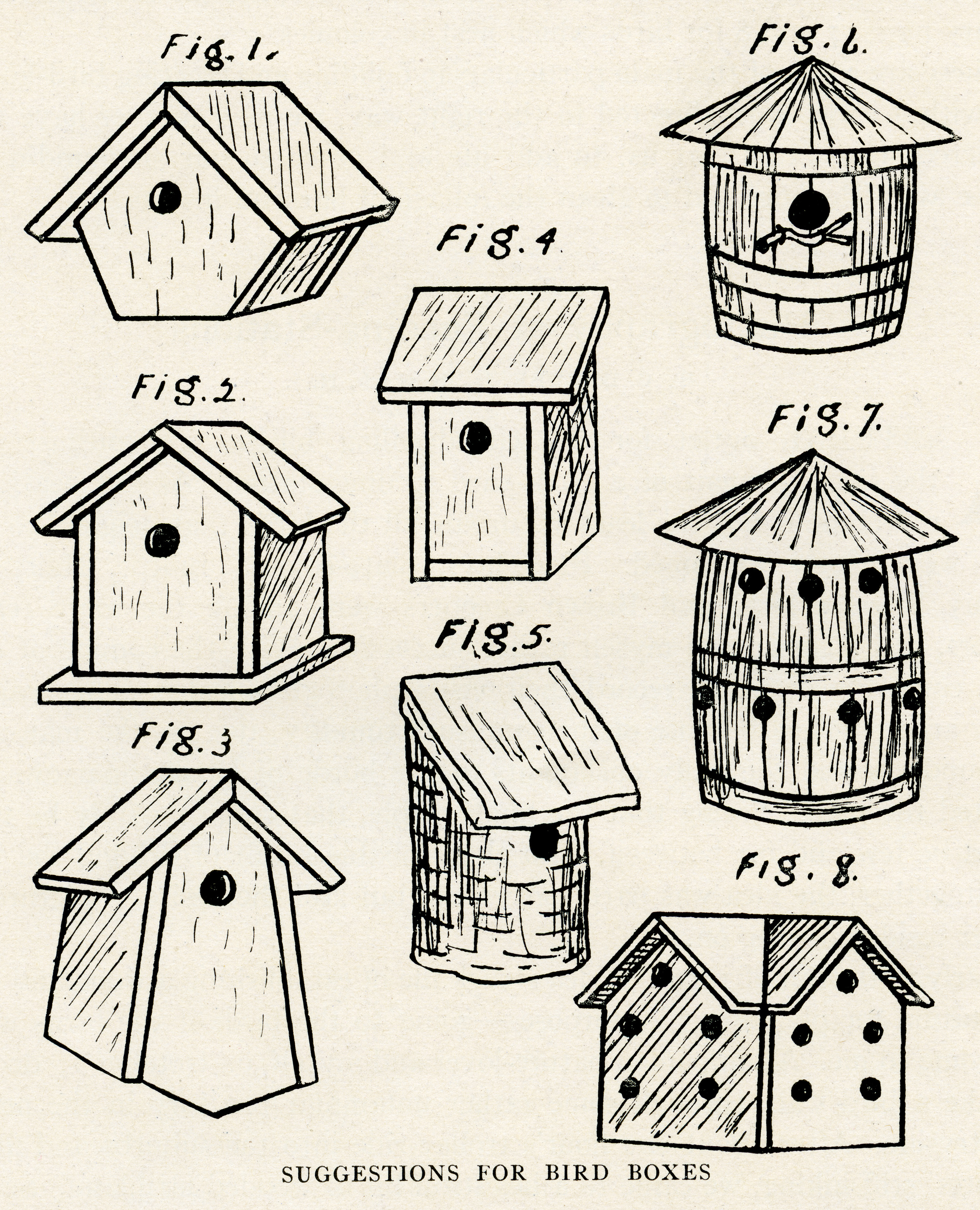 Birdhouse Sketch At PaintingValley.com | Explore Collection Of ...