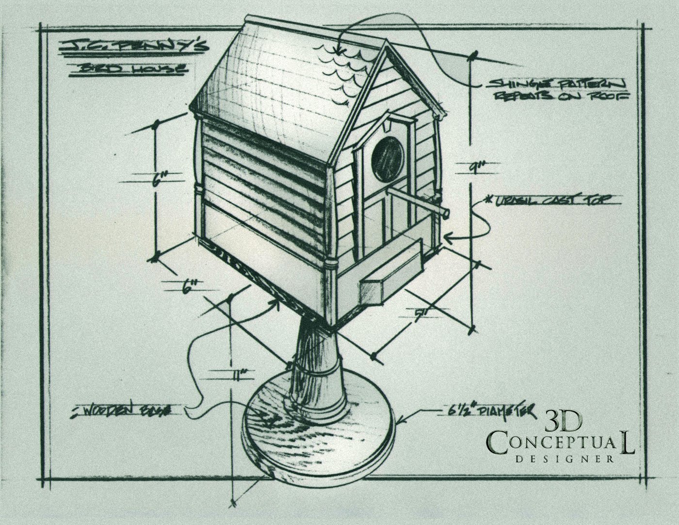 Newest For Birdhouse Drawing Ideas | Barnes Family