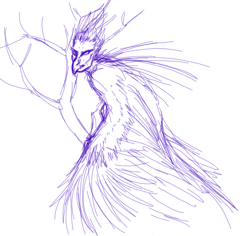 799x786 Birdman Sketch By Deathcomes4u - Birdman Sketch