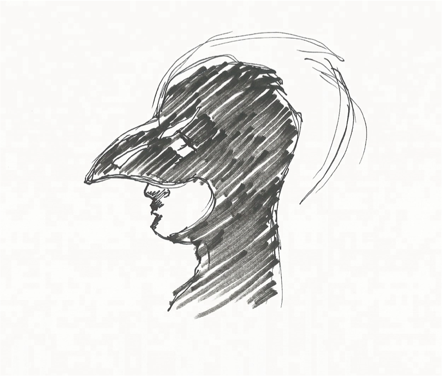 900x766 Mannequin Pictures Birdman - Birdman Sketch