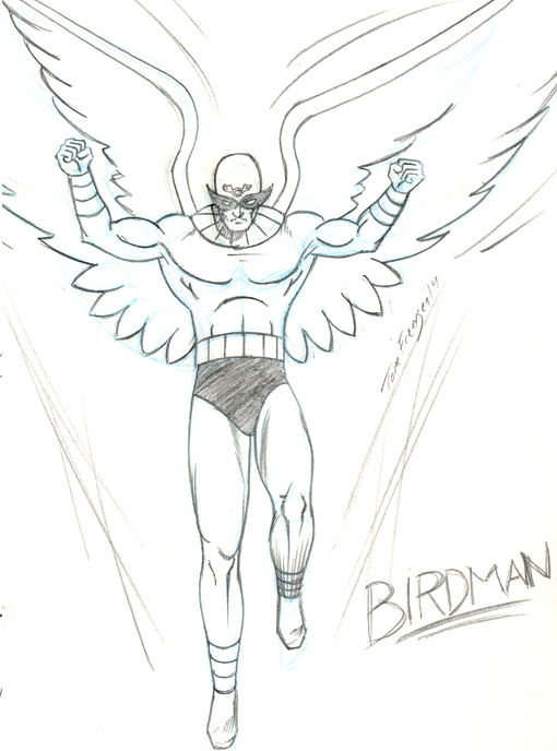 510x688 Birdman - Birdman Sketch