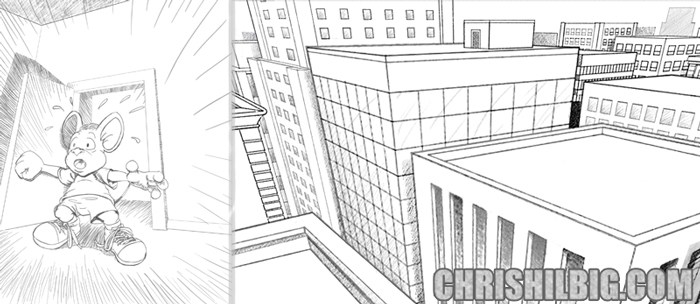 700x304 Yes, You Too Can Draw! - Birds Eye View Sketch