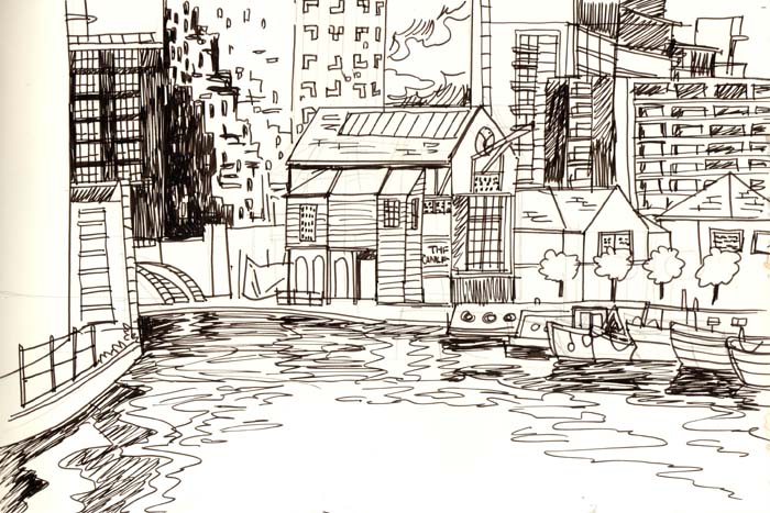 700x467 Sketching Birmingham Jazz Festival The Illustration Of Caroline - Birmingham Sketch