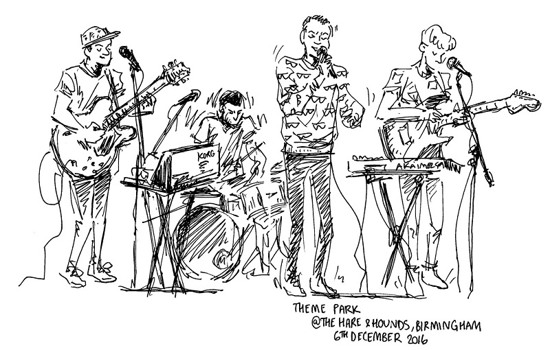 800x510 Theme Park Sketch - Birmingham Sketch