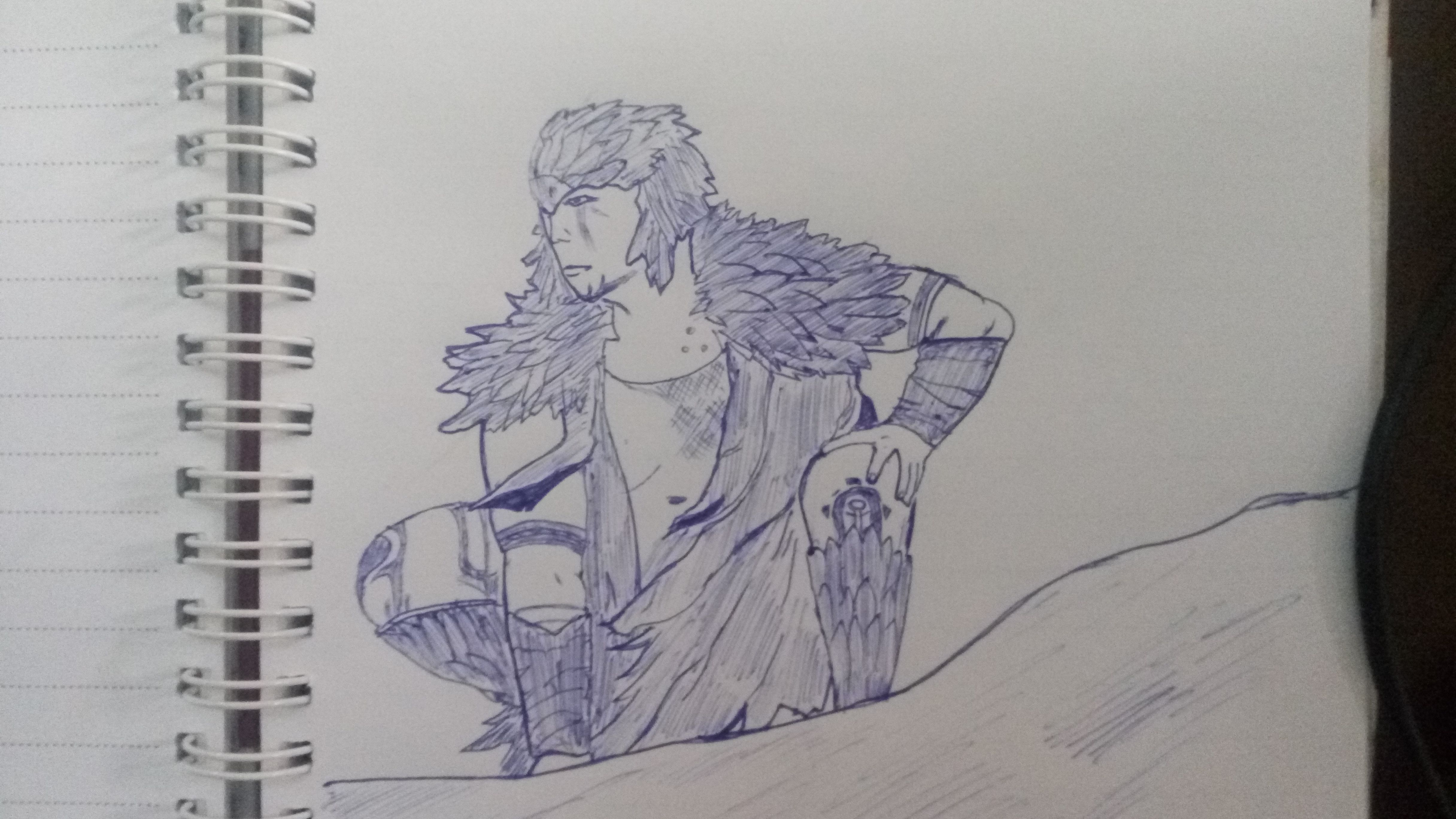 4864x2736 My Biro Sketches Of Bluehawk Steemit - Biro Sketches