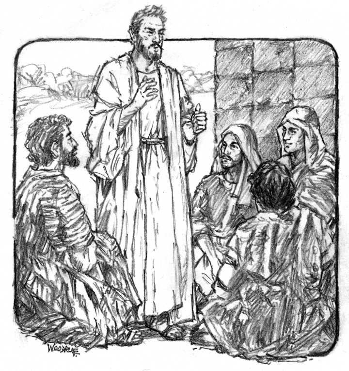 720x764 Profiles Of Faith James - Birth Of Jesus Sketch