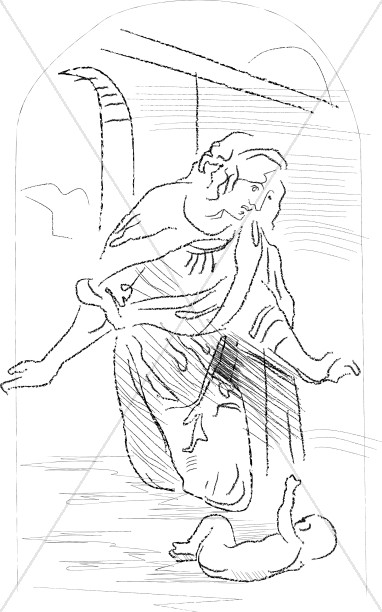 382x612 Da Vinci Sketch Of The Birth Of Christ Virgin Mary Clipart - Birth Sketch
