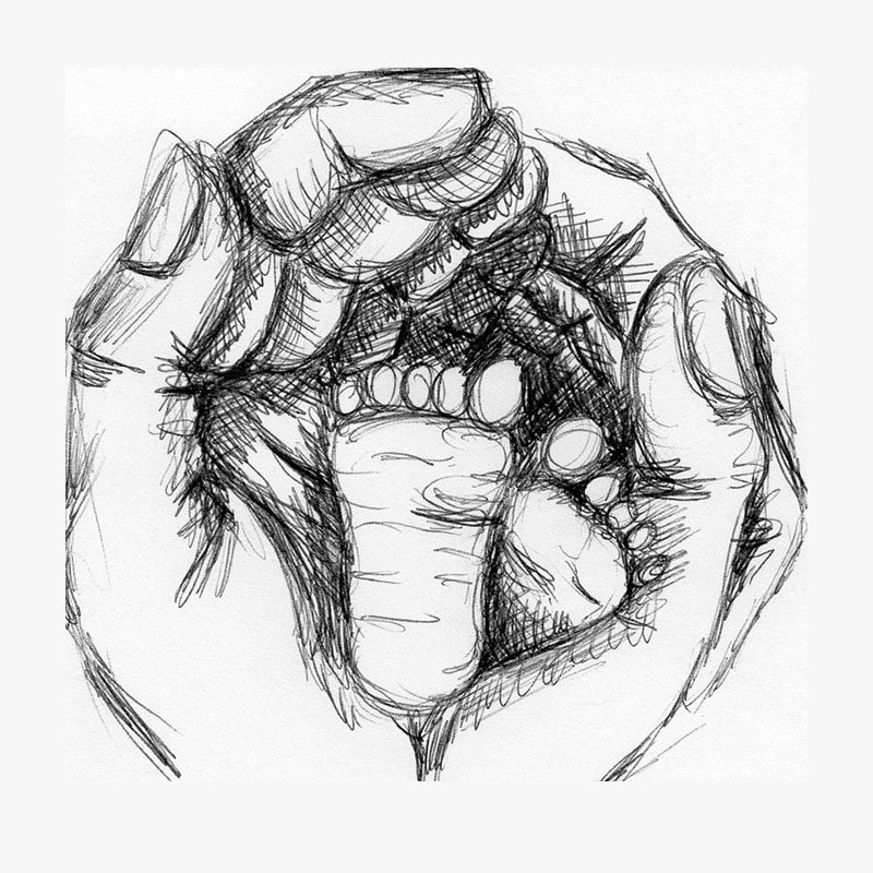 800x800 Midwifery Services Birthjourneys Midwifery - Birth Sketch