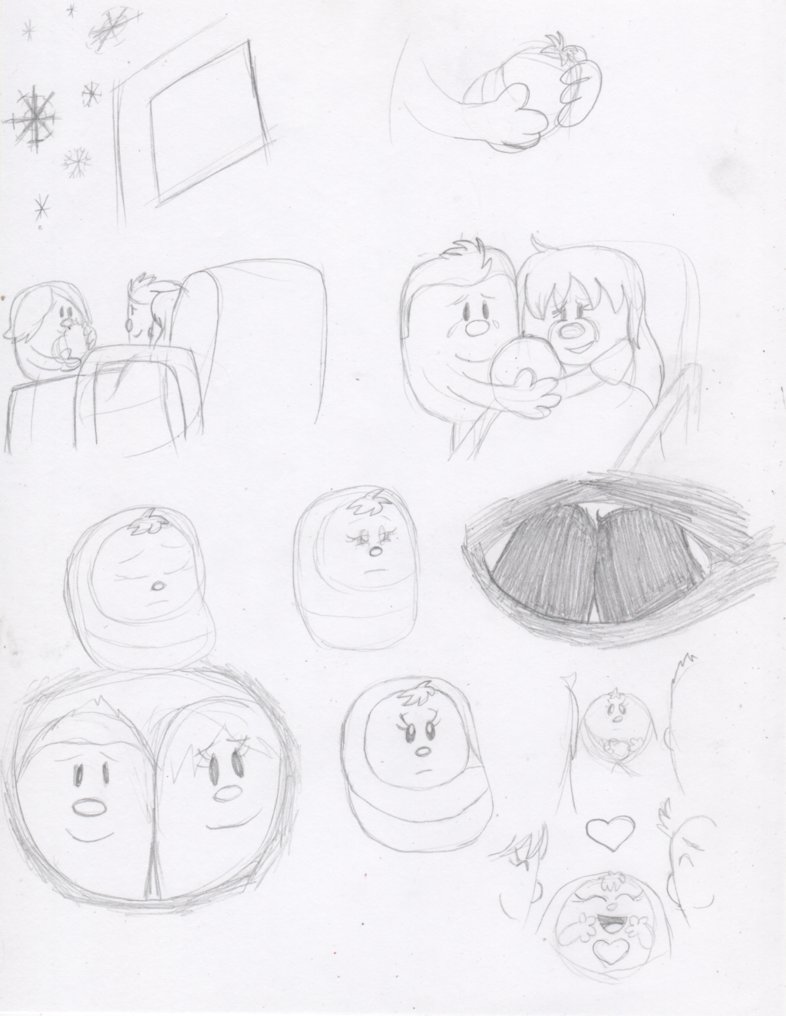 786x1016 The Birth Of Little Miss Heartfelt Sketch By Katiegirlsforever On - Birth Sketch