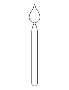 236x305 How To Draw Birthday Candle Coloring Pages Classroom Set Up - Birthday Candle Sketch