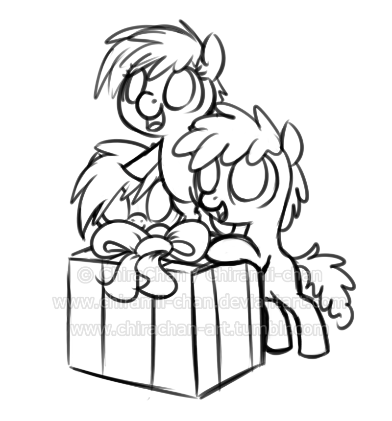 800x860 Birthday Gift Sketch By Chiramii Chan - Birthday Gift Sketch