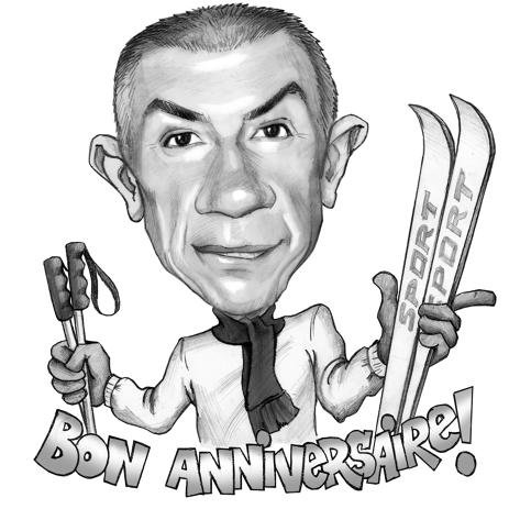 463x463 Pencil Sketch Drawn From Photo As Birthday Gift - Birthday Gift Sketch