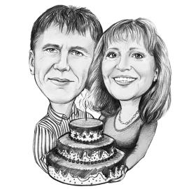 270x270 Pencil Sketch Of Birthday Person Custom Sketch Drawings - Birthday Gift Sketch